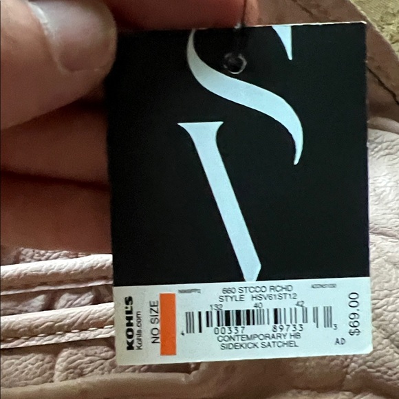 Simply Vera Vera Wang Pink Quilted Shoulder Bag - Picture 2 of 9